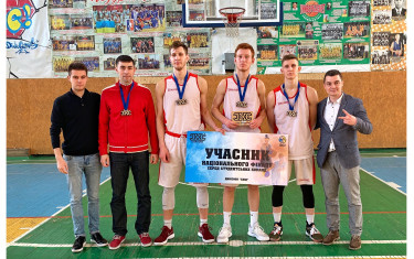 Две команды БК «Политехник» вышли в финальный тур чемпионата Украины по баскетболу 3х3 среди студентов.